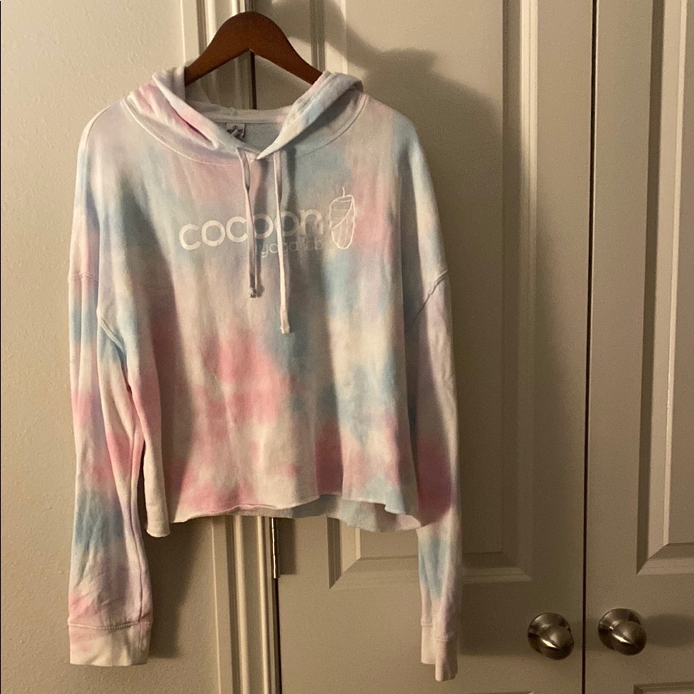 Tie-Dye Hoodie with Cocoon Logo
